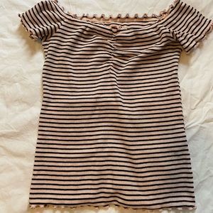 Hollister off the shoulder tee